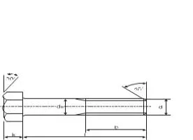 BS 1083 Hex Bolts Dimensions